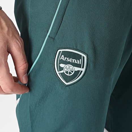 Adidas Sportswear - Pantalone Jogger AFC Arsenal KB1844 Verde Bottiglia