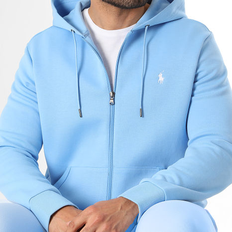 Polo Ralph Lauren - Hoodie Zip Original Player Light Blue - Ryses