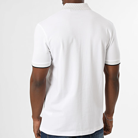 BOSS - Polo Manches Courtes Chip Paddy 50554583 Blanc