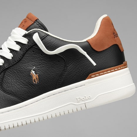 Polo Ralph Lauren - Zapatillas Masters Court Black