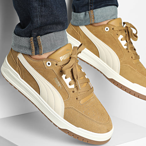 Puma - Baskets Shuffle Downtown SD 402597 Coffee Milk Alpine Snow