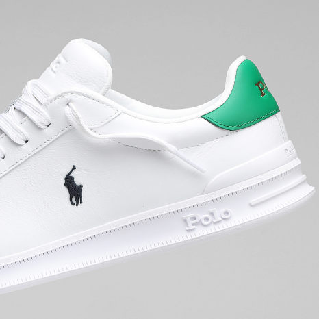 Polo Ralph Lauren - Sneakers Heritage Court II White Green Navy