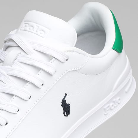 Polo Ralph Lauren - Sneakers Heritage Court II White Green Navy