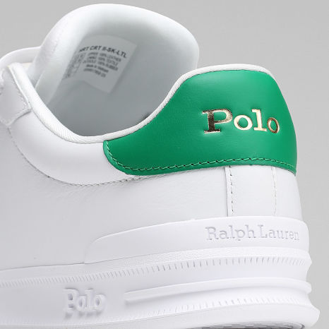 Polo Ralph Lauren - Sneakers Heritage Court II White Green Navy
