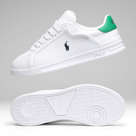 Polo Ralph Lauren - Sneakers Heritage Court II White Green Navy