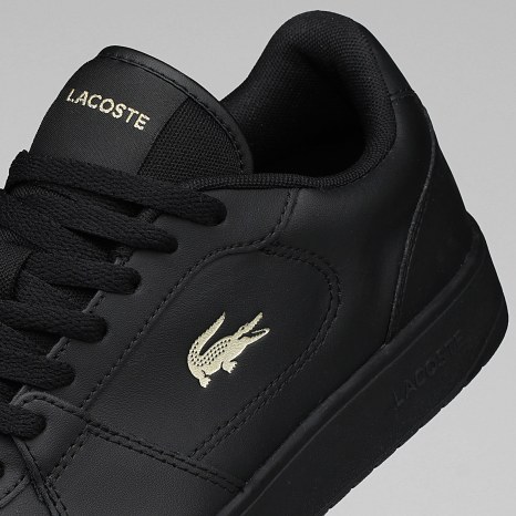 Lacoste - Baskets Court Ace 126 Black Gold