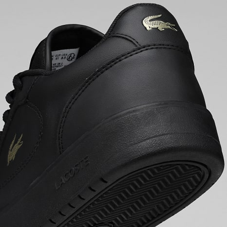 Lacoste - Baskets Court Ace 126 Black Gold