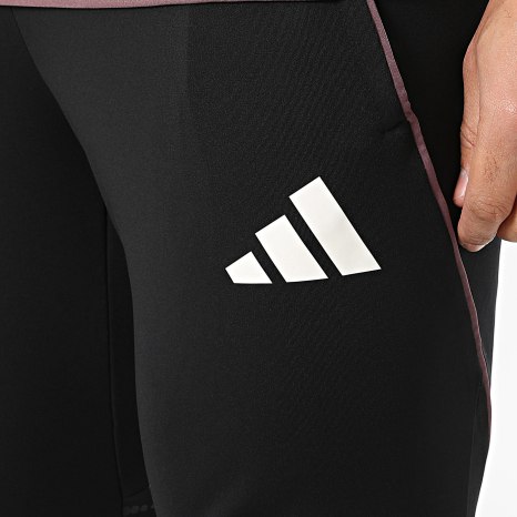 Adidas Performance - Conjunto Camiseta de Manga Larga y Pantalón de chándal Real Madrid JZ9015 JZ9011 Violeta Negro