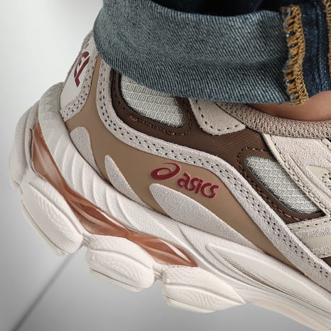 Asics - Sneaker Gel Nyc 1203A739 Beige Minerale Asics - Sneaker Gel Nyc 1203A739 Beige Minerale