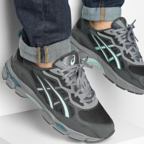 Asics - Baskets Gel NYC RGD 1203A735 Graphite Grey Ice Green