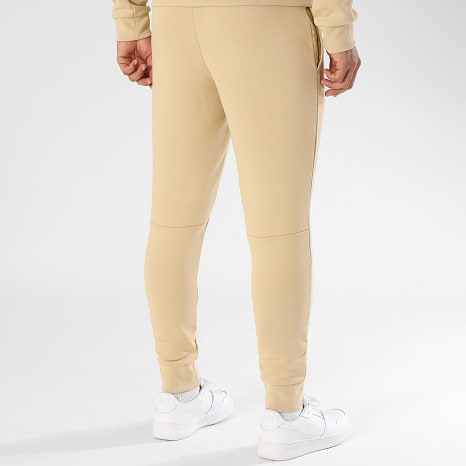 Lacoste - Pantalon Jogging Slim Fit Logo Brodé Crocodile Beige