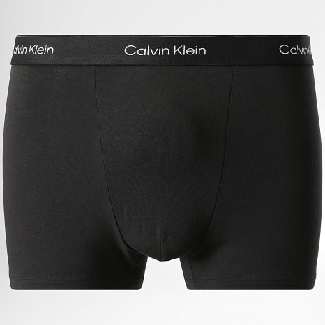 Calvin Klein - Pack de 5 Boxers NB4437 Negro Azul Cielo Azul Rey Gris