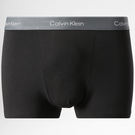 Calvin Klein - Pack de 5 Boxers NB4437 Negro Azul Cielo Azul Rey Gris