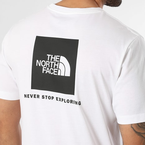 The North Face - Tee Shirt Evo Box A8B6K Blanc