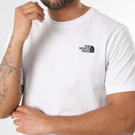 The North Face - Tee Shirt Evo Box A8B6K Blanc