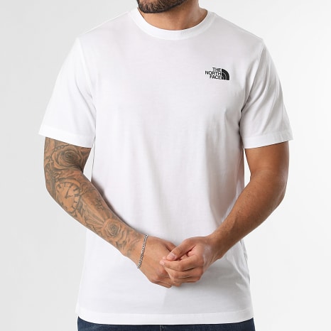 The North Face - Tee Shirt Evo Box A8B6K Blanc