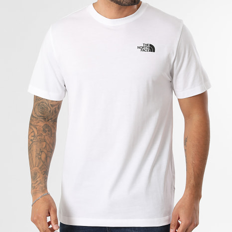 The North Face - Tee Shirt Evo Box A8B6K Blanc