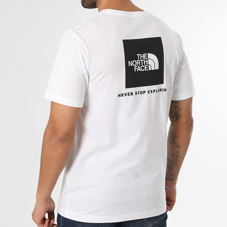 The North Face - Tee Shirt Evo Box A8B6K Blanc