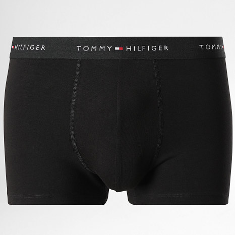 Tommy Hilfiger - Pack de 3 Boxers 3890 Negro Gris Blanco