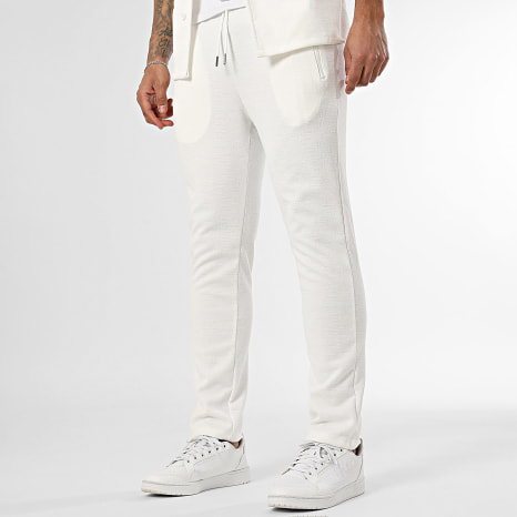 Classic Series - Conjunto Camisa De Manga Corta Y Pantalón Texturizado 436 Beige Claro