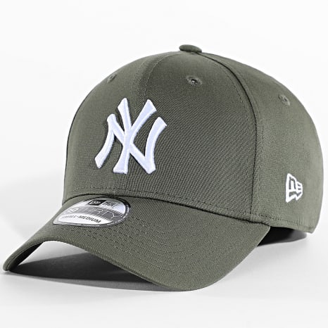 New Era - Casquette 39Thirty League Essential NY Yankees 12523890 Vert Kaki