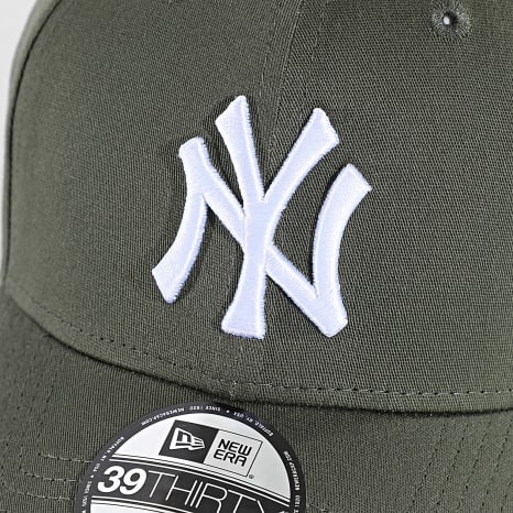 New Era - Casquette 39Thirty League Essential NY Yankees 12523890 Vert Kaki