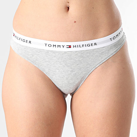 Tommy Hilfiger - Dames String 3835 Grijs Gemêleerd