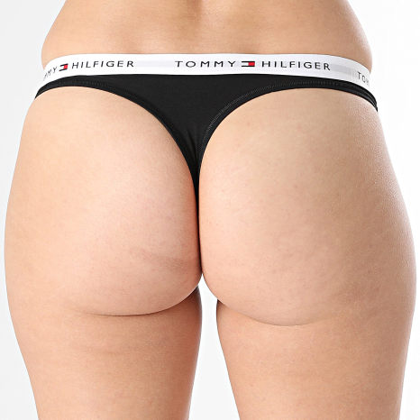 Tommy Hilfiger - String Dames 3835 Zwart
