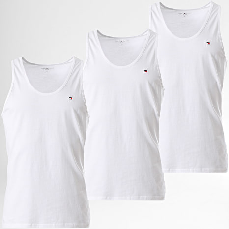 Tommy Hilfiger - Lot De 3 Débardeurs 3867 Blanc