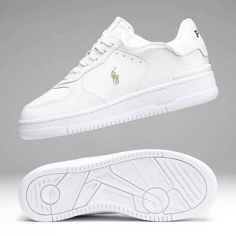 Polo Ralph Lauren - Baskets Masters Court White Multi