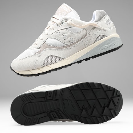 Saucony - Baskets Shadow 6000 White Grey