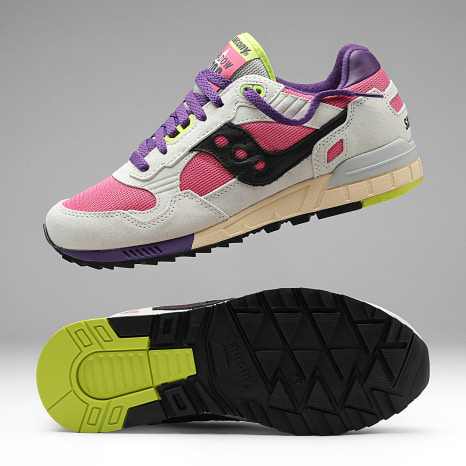 Saucony - Baskets Shadow 5000 Beige Pink