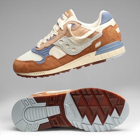 Saucony - Baskets Shadow 5000 Light Beige Rust