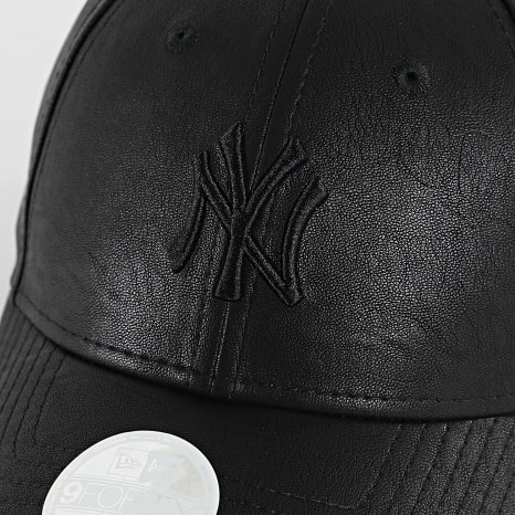 New Era - Cap Faux Leather Women 9Forty NY Yankees 60771751 Black