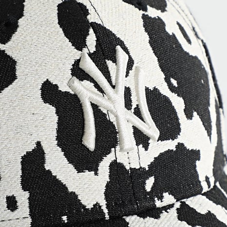 New Era - Gorra Mujer 9Forty NY Yankees 60771872 Blanco Negro