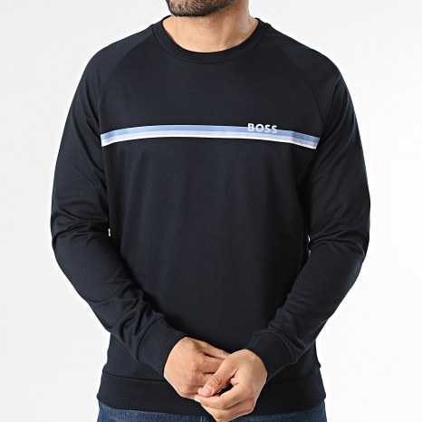 BOSS - Sweater Crewneck Authentic 50554791 Navy Blue