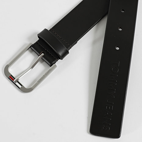 Tommy Jeans - Cinturón Austin Seasonal 3.5 4234 Marrón Oscuro