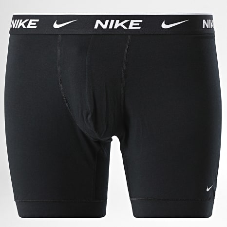 Nike - Lot 3 Boxers KE1285 Noir Bleu Roi Bleu Marine