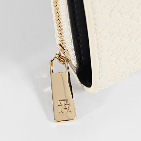 Tommy Hilfiger - Cartera Mujer Icon Medium 8474 Blanco