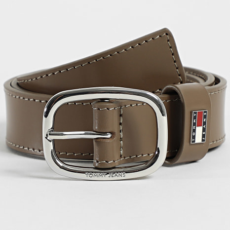 Tommy Jeans - Cinturón Mujer Oval 5836 Topo