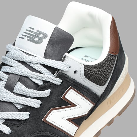 New Balance - Sapatilhas 574 U5748SB Preto Osso Castanho