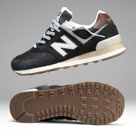 New Balance - Sapatilhas 574 U5748SB Preto Osso Castanho