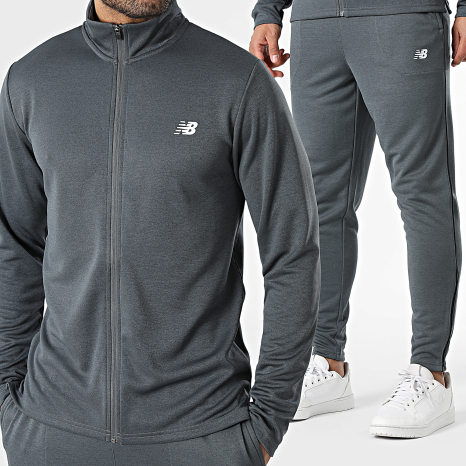 New Balance - Conjunto De Fato De Treino MJ51804 MP51905 Cinza Antracite Mesclado