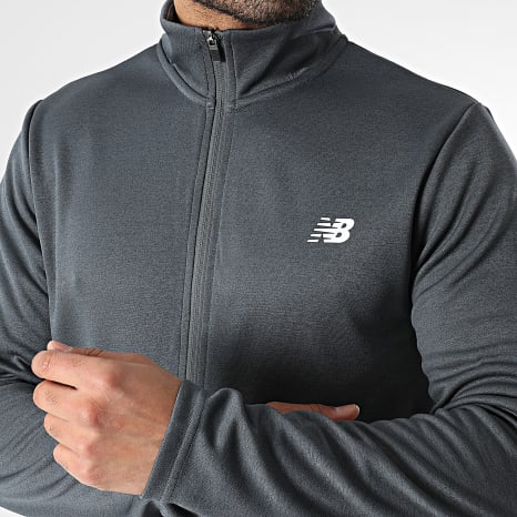 New Balance - Conjunto De Fato De Treino MJ51804 MP51905 Cinza Antracite Mesclado
