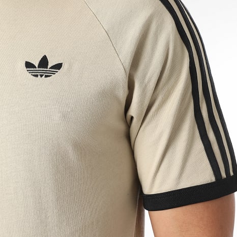 Adidas Originals - Camiseta 3 Stripes KE7964 Beige Negro