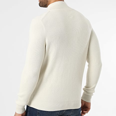 Frilivin - Cárdigan con cremallera 913 Beige Claro