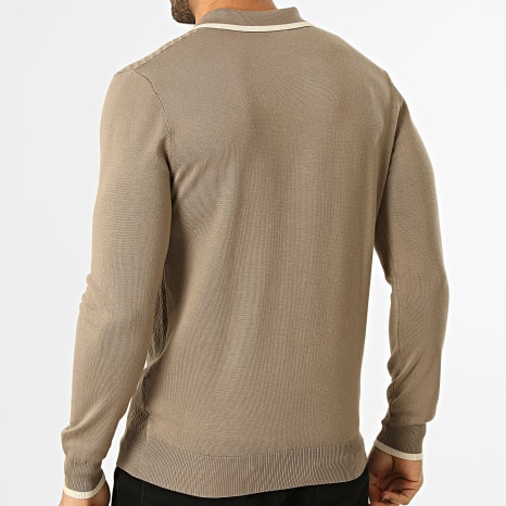 Frilivin - Polo de manga larga 652 Beige