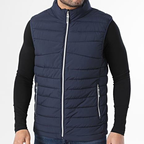 Kymaxx - Doudoune Sans Manches Bleu Marine