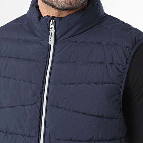 Kymaxx - Doudoune Sans Manches Bleu Marine