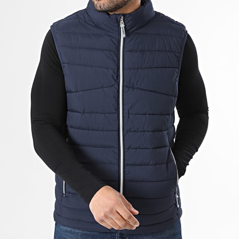 Kymaxx - Doudoune Sans Manches Bleu Marine